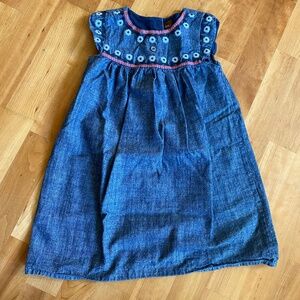 Girls Denim Dress from Tea Collection
